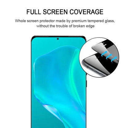 Full-screen tempered glass screen protector film with curved 3D edges