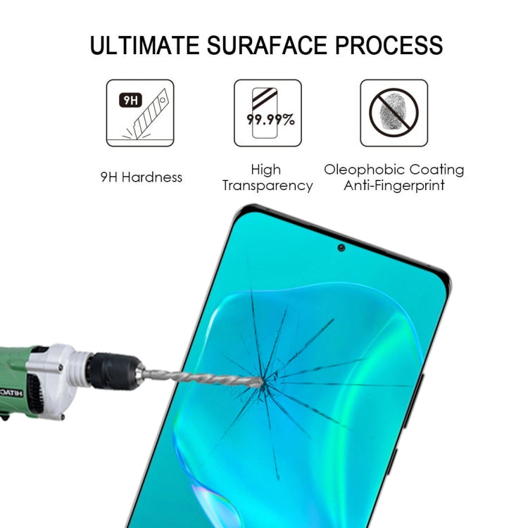 9H hardness tempered glass screen protector with oleophobic anti-fingerprint coating