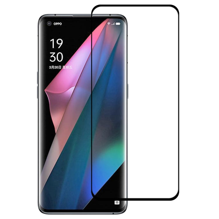 Tempered glass screen protector film with full-screen curved edge for smartphone