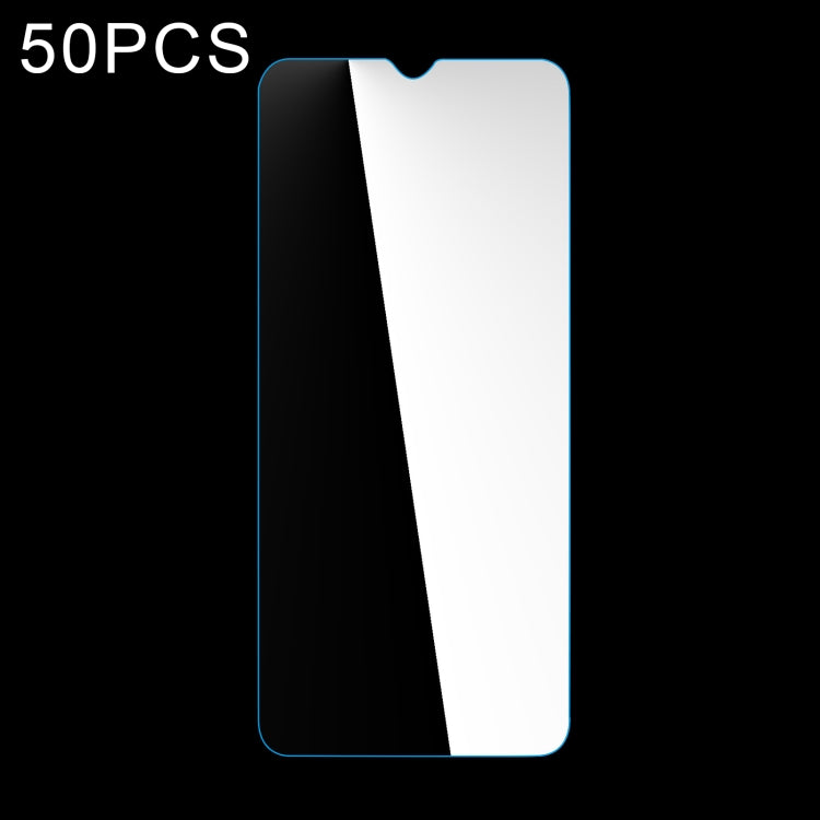 Non-full tempered glass screen protector film, 2.5D rounded edges, clear sheet