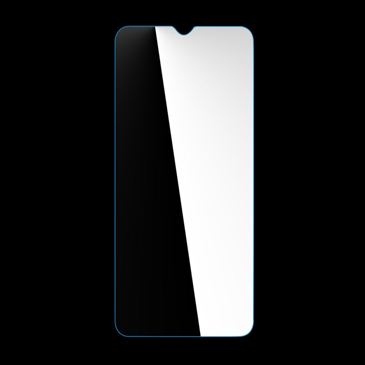 2.5D tempered glass screen protector film with curved edges, non-full coverage