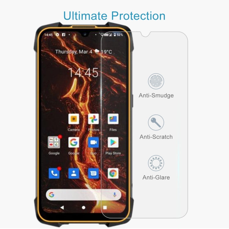 Tempered glass screen protector with anti-smudge, anti-scratch, anti-glare coating