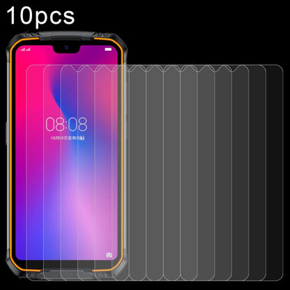 Tempered glass screen protector film, 2.5D edges, pack of 10 pieces for phone display
