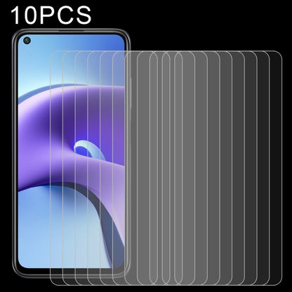 10-pack 2.5D tempered glass screen protectors with phone screen fit, clear