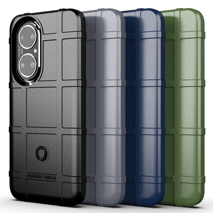 Rugged shockproof TPU phone cases, textured armor in black, gray, blue, and green