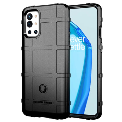 Rugged shockproof TPU phone case, black with rugged grid texture, camera openings, and side buttons