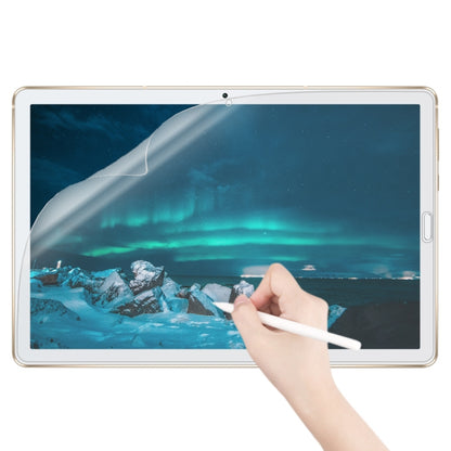 Matte paperfeel tablet screen protector film, applied with stylus on display
