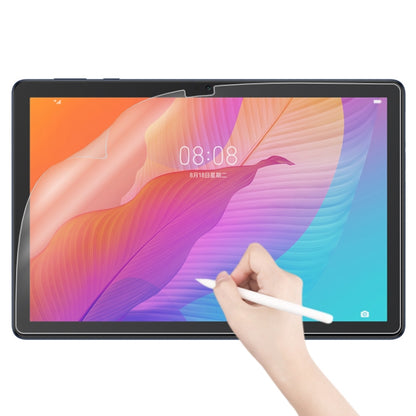 Matte paperfeel tablet screen protector, applied with stylus on the screen