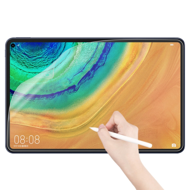 Matte paperfeel tablet screen protector film with stylus tap on display