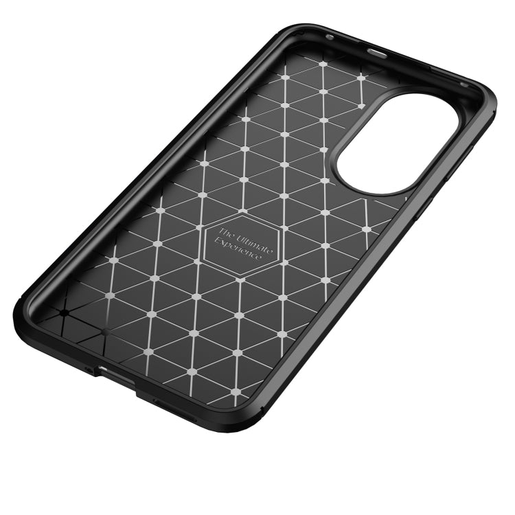 Black TPU phone case with geometric inner pattern and camera cutout window