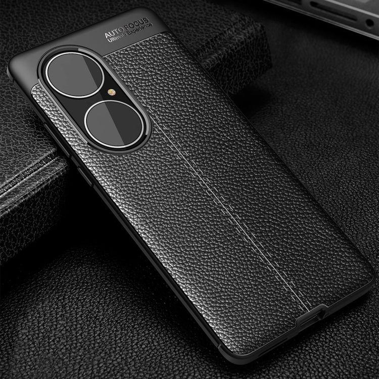 Black textured TPU phone case close-up, showing dual camera openings