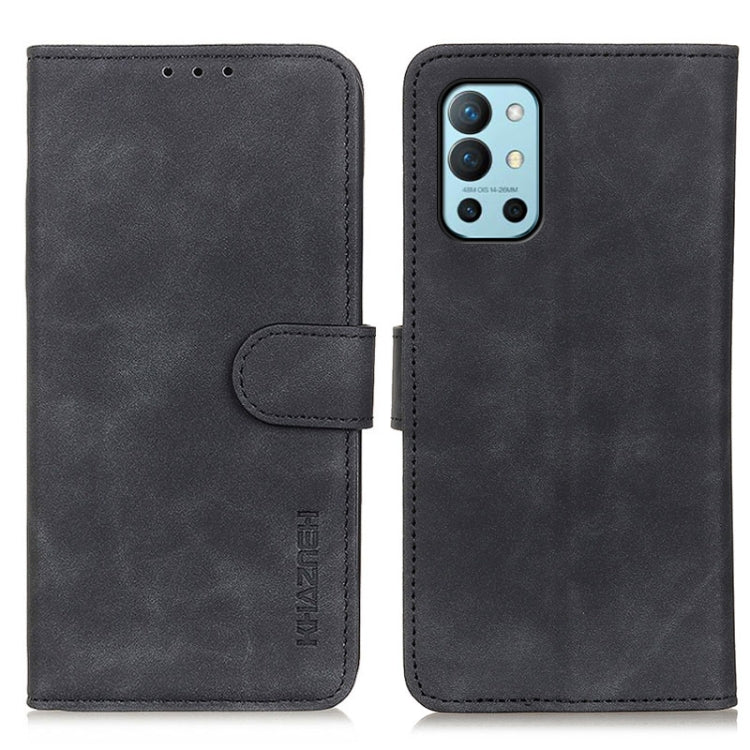 Black flip phone wallet case with magnetic strap, card slots, and KHAZNEH logo.