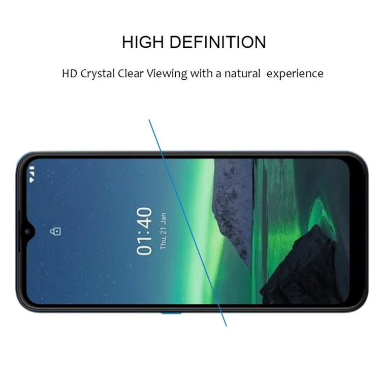 Tempered glass screen protector for phone, HD clear viewing