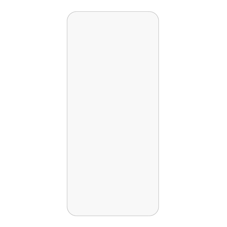 Clear 2.5D tempered glass screen protector sheet with rounded corners
