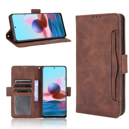 Brown leather flip phone case open, showing card slots and inner photo-frame window.