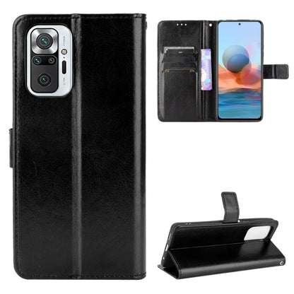 Black leather-style phone wallet case with card slots and kickstand, flip cover holder.
