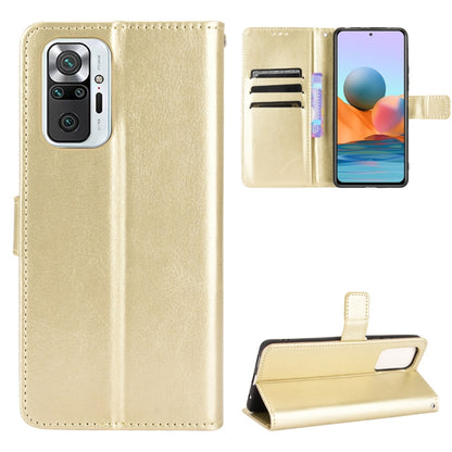 Gold leather-style phone wallet case with card slots and kickstand flip cover holder.