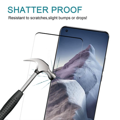 Tempered glass screen protector film with cutout design for smartphone