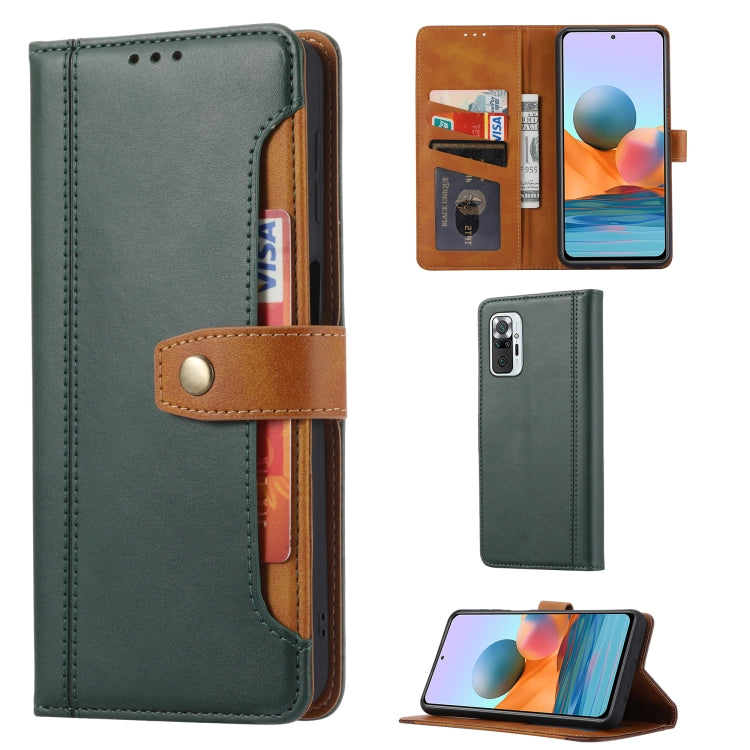 Teal leather flip phone case with photo frame window, clasp, and card slots