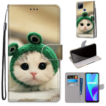 PU leather wallet phone case with lanyard, card slots, and flip cover; panda design.