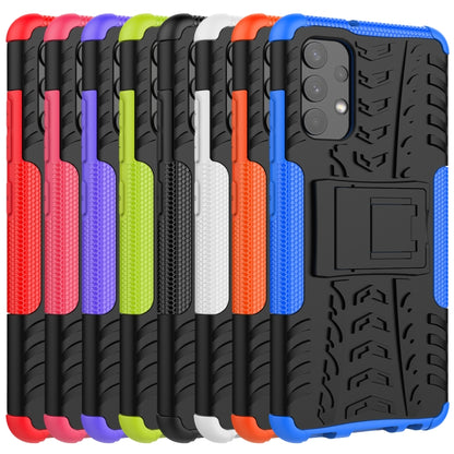 Multi-color rugged phone cases with tire tread texture and built-in holder