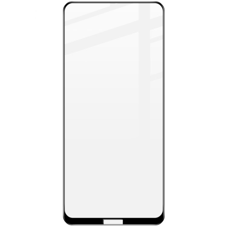 Full-screen tempered glass screen protector film for Nokia phone, front view.