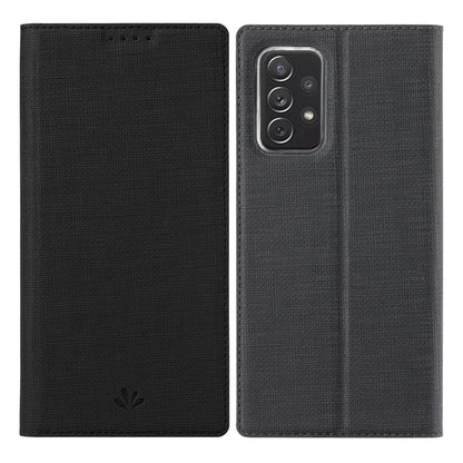 Magnetic flip phone case in dark gray with camera cutout and top speaker holes.