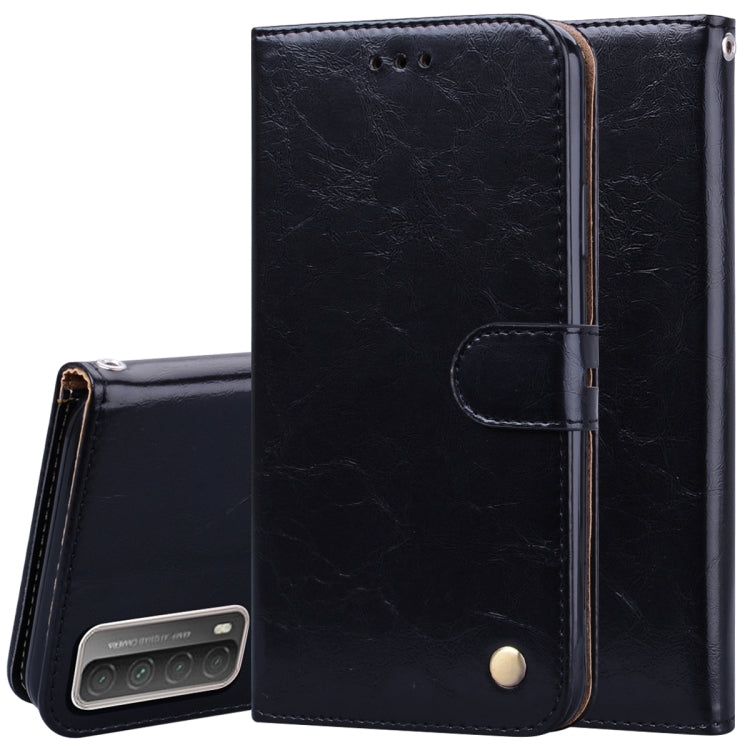Black horizontal flip leather phone wallet case with magnetic snap and card slot