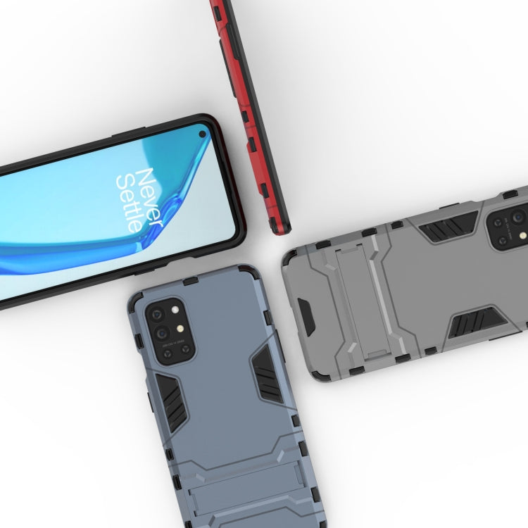 Rugged shockproof phone cases with hidden holder, dark and red side details