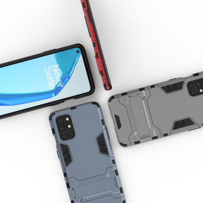 Rugged shockproof phone cases with hidden holder, dark and red side details