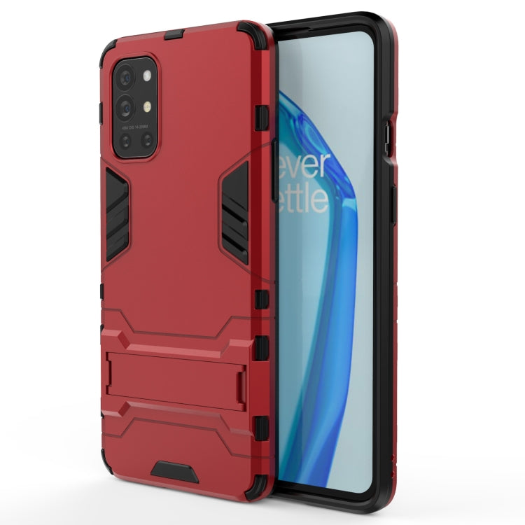 Red rugged shockproof phone case with black TPU trim and camera cutout