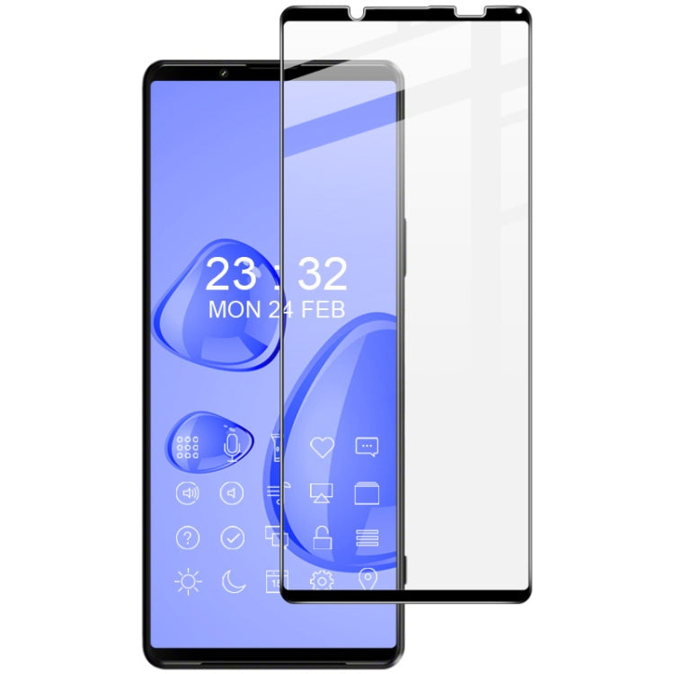 Full coverage tempered glass screen protector film over smartphone display
