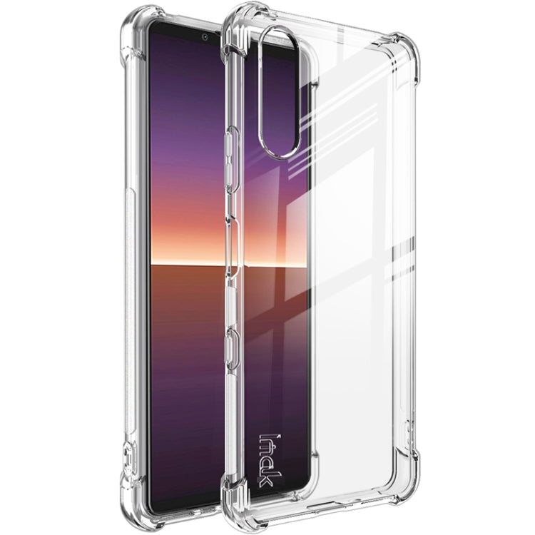 Clear TPU phone case with airbag corners and camera cutout for protected device edges
