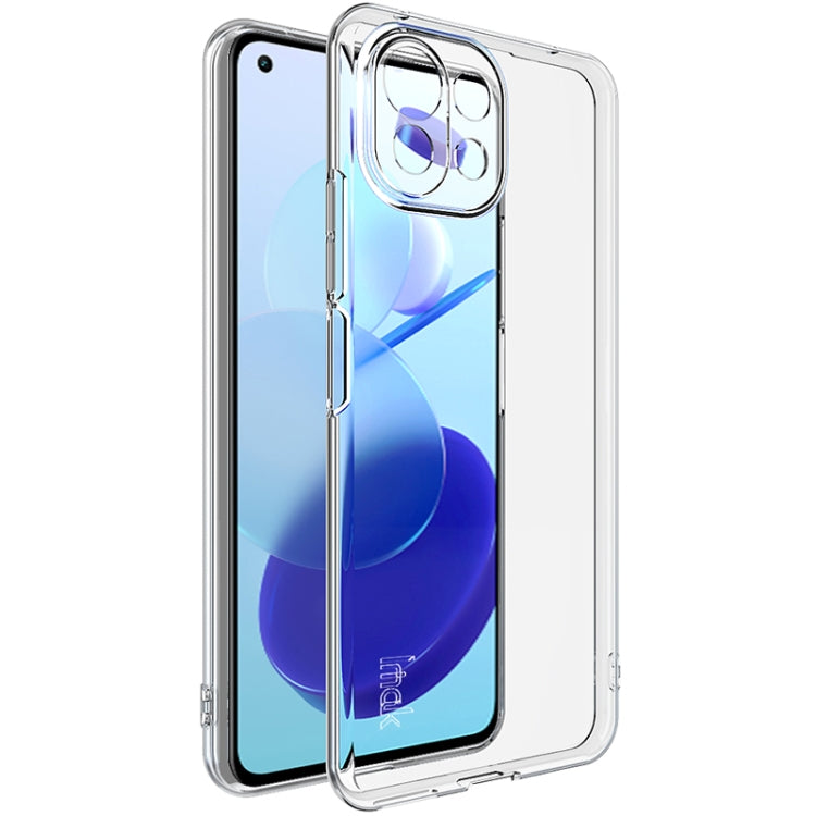 Transparent shockproof TPU case with camera lens opening and flexible shock corners