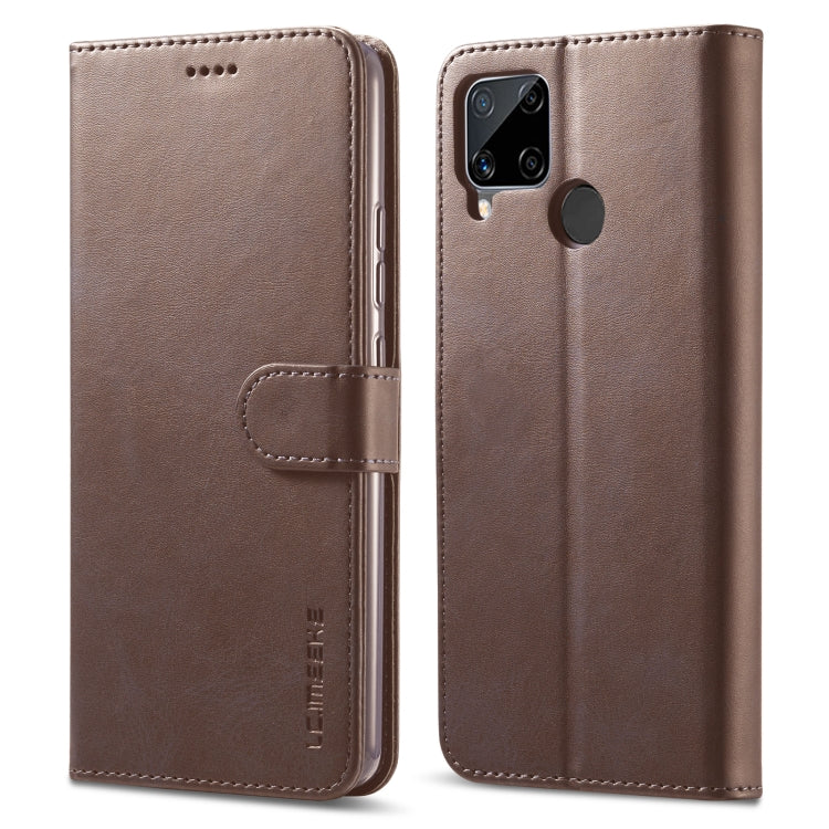 Rose gold textured flip leather phone case with camera cutout and front pocket