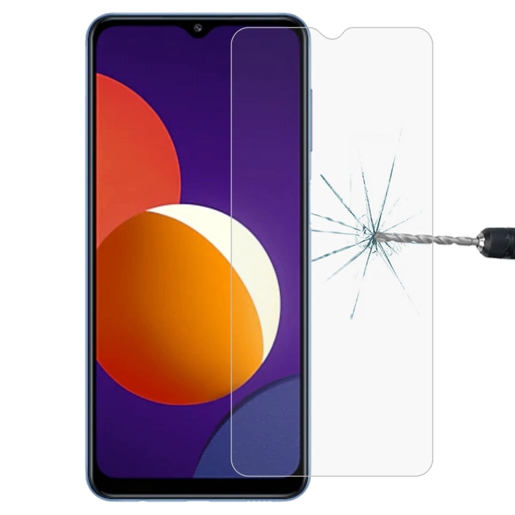 Tempered glass screen protector, clear 2.5D, protects phone screen from impacts