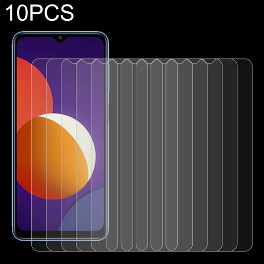 10-pack 2.5D tempered glass screen protectors for smartphone screens