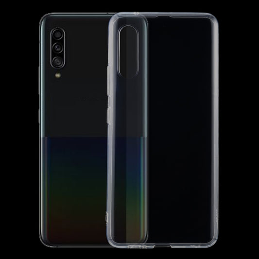 Transparent TPU phone case with raised edges, clear cover for mobile phone