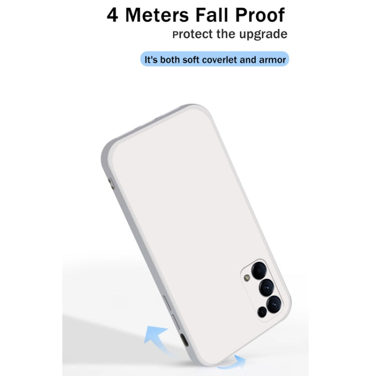 Light grey silicone protective phone case with camera cutouts and grippy bumper edge