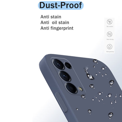 Dark blue silicone protective phone case with camera cutouts and water-drop texture