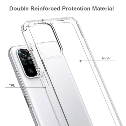 Clear protective phone case with camera cutout and reinforced corners