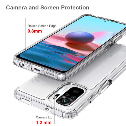 Clear protective phone case with raised screen and camera edges for protection