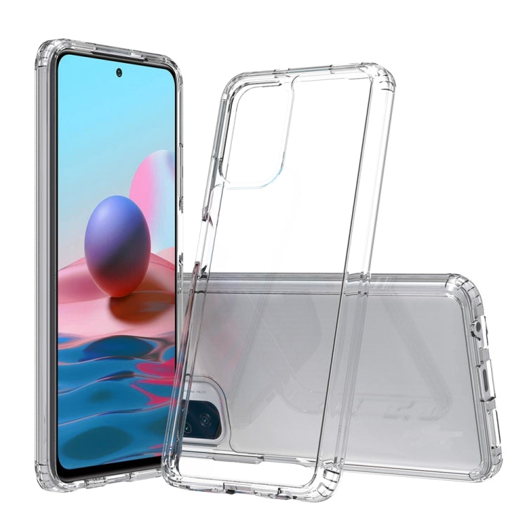 Clear protective phone case with transparent bumper and open camera and button openings