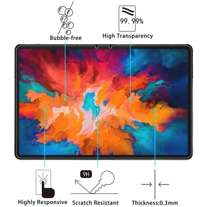 Tempered glass screen protector with 9H, scratch resistant, bubble-free, 0.3mm icons