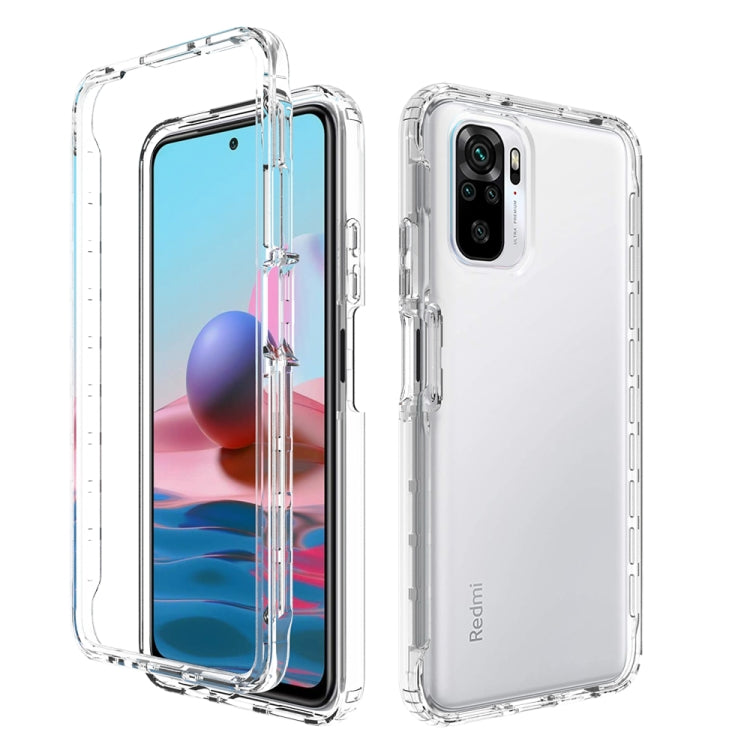Clear protective phone case with transparent bumper and camera cutout