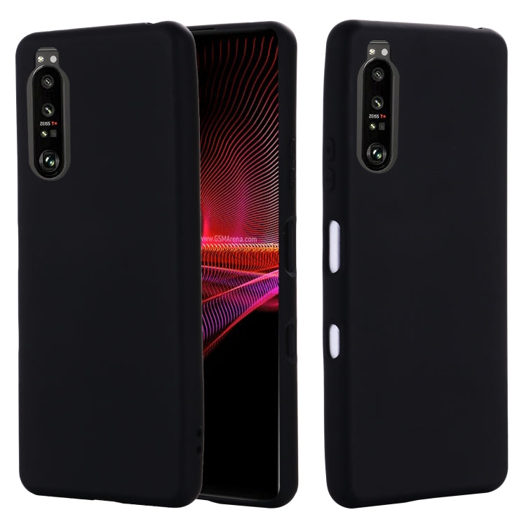 Black full-coverage silicone phone case with camera and speaker cutouts