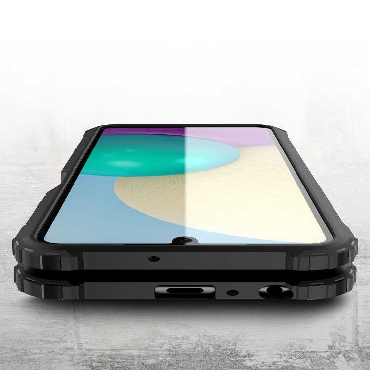 Magic Armor rugged TPU+PC phone case with raised bezel and cutouts along bottom edge