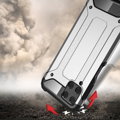 Rugged TPU+PC phone case with shock-absorbing corners and textured grip panels