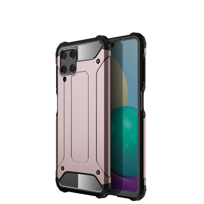 Magic Armor TPU+PC phone case in rose gold, with raised corners and camera cutouts