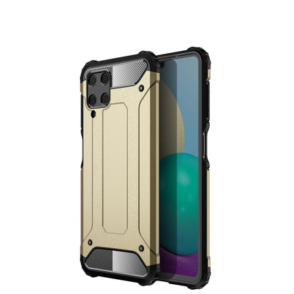 Magic Armor TPU+PC phone case in gold, with raised corners and camera cutouts